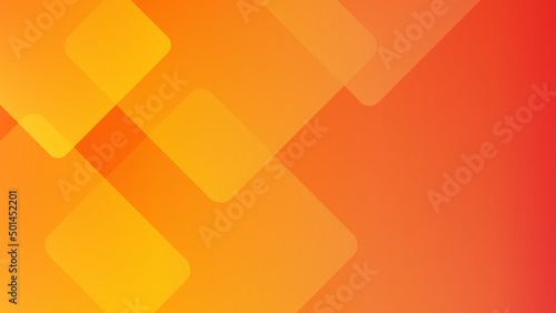 Dark orange yellow square abstract background geometry shine and layer element vector for presentation design. Suit for business, corporate, institution, party, festive, seminar, and talks.