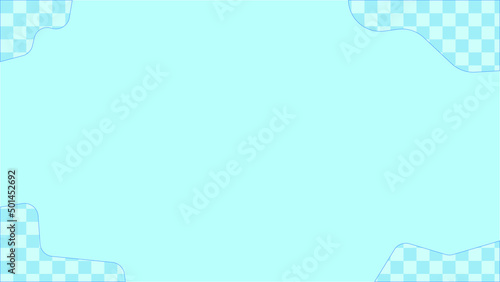 blue aesthetic abstract background with gingham, plaid, checkered pattern decoration, perfect for wallpaper, backdrop, postcard, background