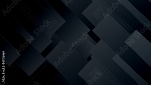 Black abstract background paper shine and layer element vector for presentation design. Suit for business, corporate, institution, party, festive, seminar, and talks.