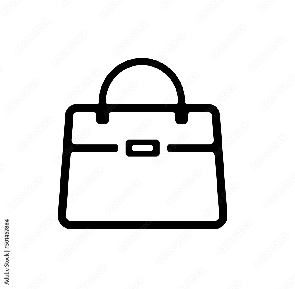Women's handbag vector icon illustration Women's handbag vector icon illustration