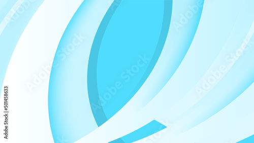 Abstract geometric blue and white color background. Vector illustration.