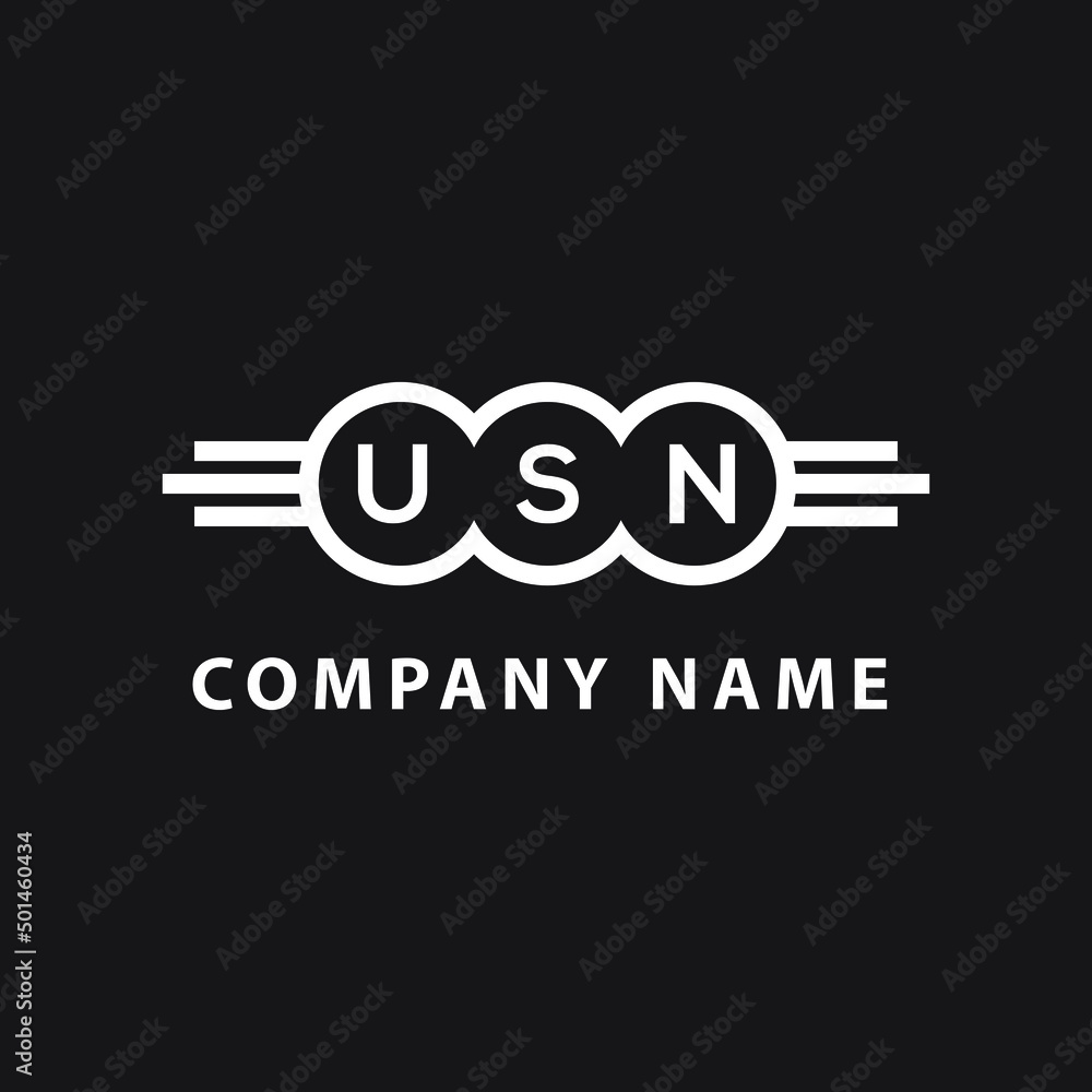 USN letter logo design on black background. USN creative initials letter logo concept. USN letter design.
USN letter logo design on black background. USN creative initials letter logo concept. USN letter design.