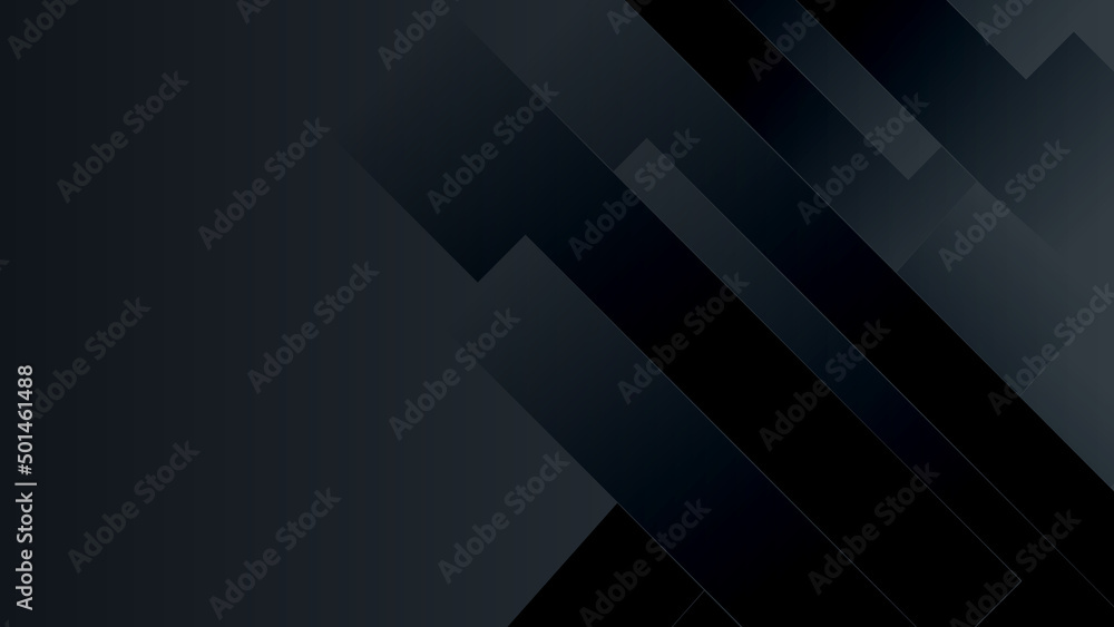 Black abstract background paper shine and layer element vector for presentation design. Suit for business, corporate, institution, party, festive, seminar, and talks.