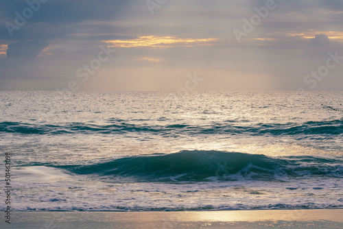 Beach sunset at Phuket Thailad