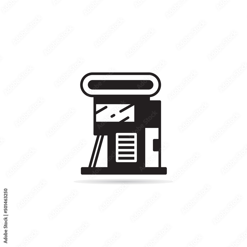 modern house and residential building icon modern house and residential building icon