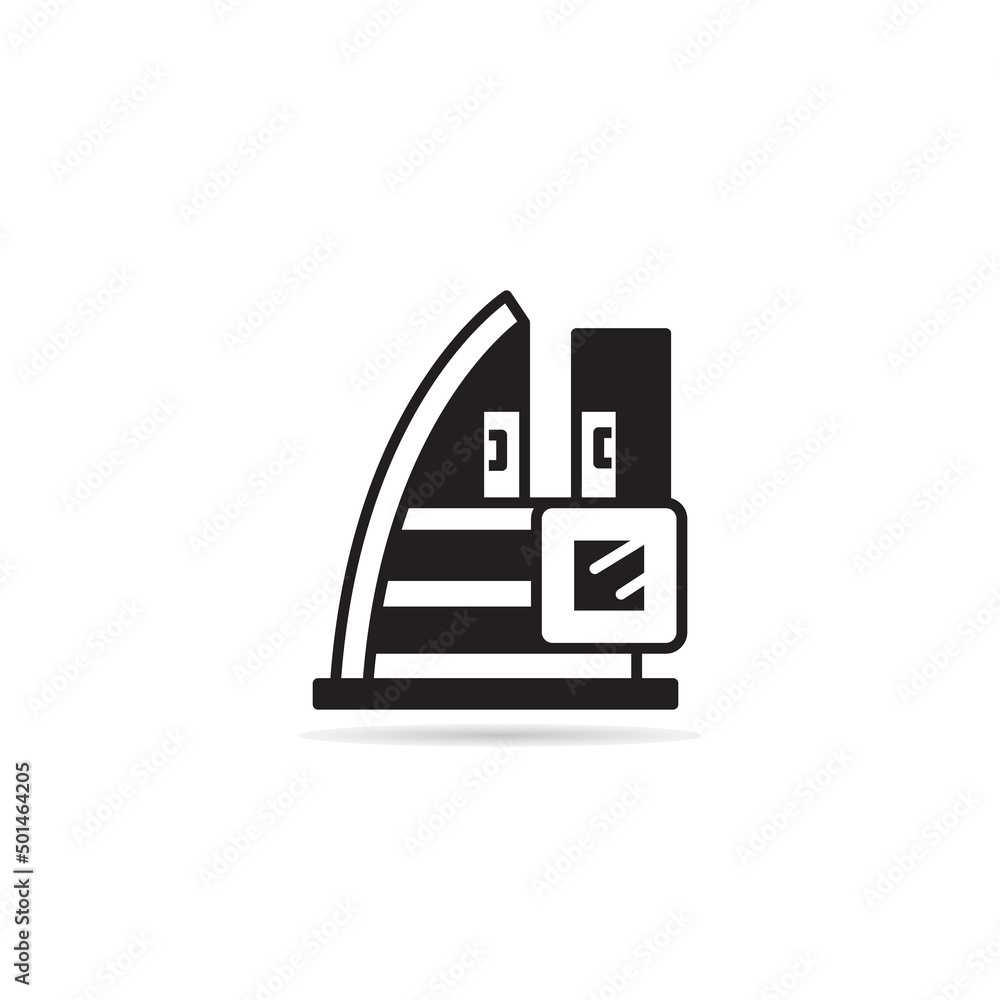 modern house and building icon vector illustration modern house and building icon vector illustration