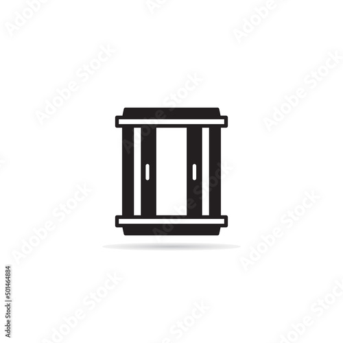 window icon vector illustration © bigpa