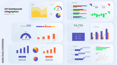 Modern stunning user experience infographic vector element set and infographic set design.