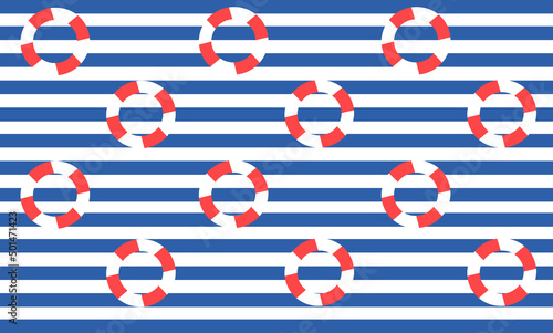 life buoys sea striped theme summer background