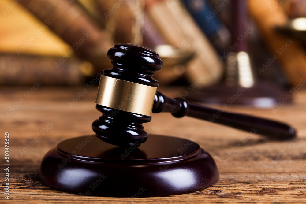 Court gavel,Law theme, mallet of judge Court gavel,Law theme, mallet of judge