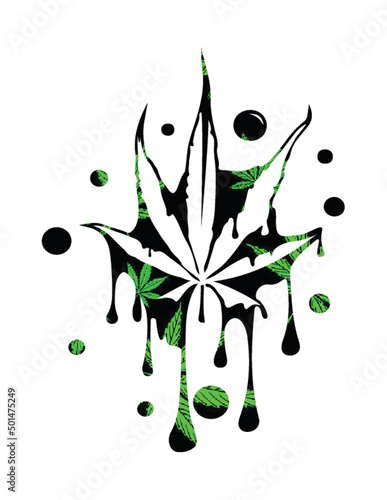 Canvas Print marijuana leaf with drip effect
a 1 UP mushroom from super mario bros