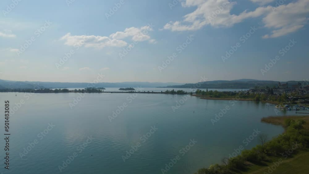Seedamm Rapperswil-Hurden am Zürichsee, Schweiz Seedamm Rapperswil-Hurden am Zürichsee, Schweiz