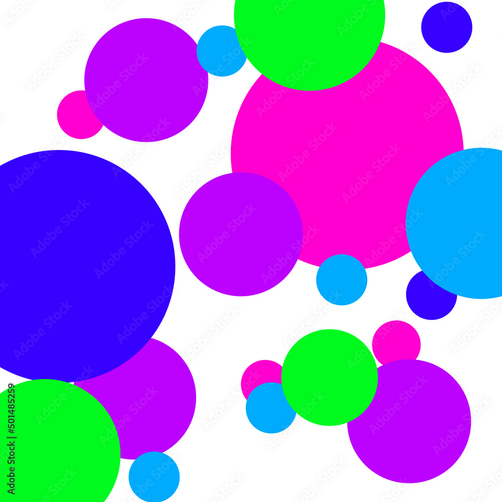 abstract background with multicolored circles abstract background with multicolored circles