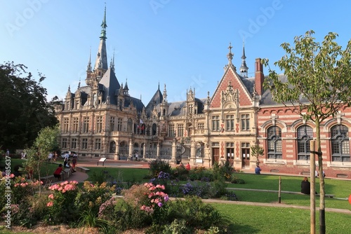 Le Palais Bénédictine dans la ville de Fécamp, en Seine-Maritime / Normandie (France) photo