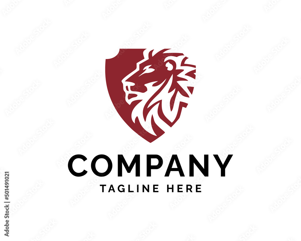Lion logo modern design company Lion logo modern design company