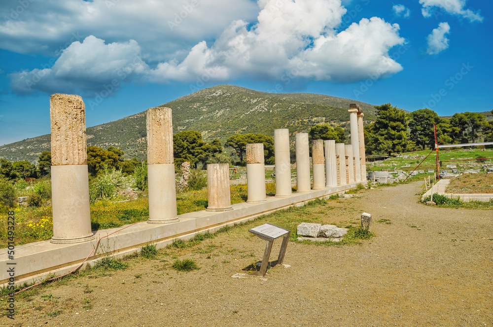 Temple of Asklepios, Epidaurus, Greece