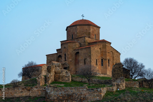 Jvari Monastery is the georgian orthodox monastery located near Mtskheta © k_samurkas