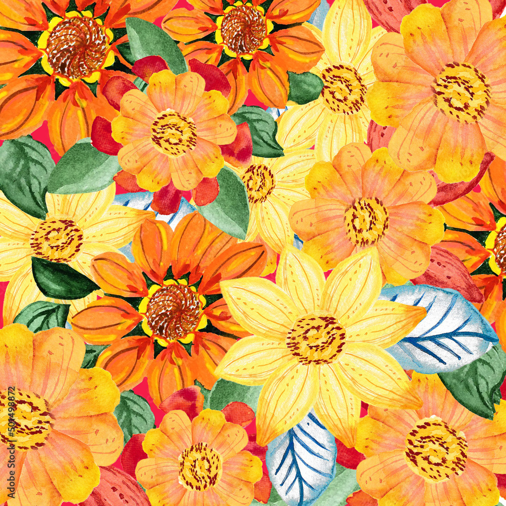 YELLOW FLOWERS BACKGROUND YELLOW FLOWERS BACKGROUND