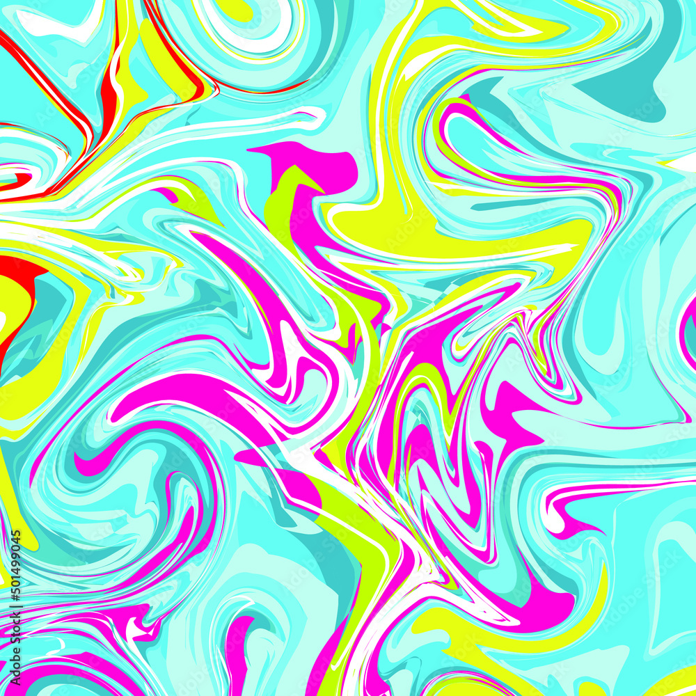 Fluid abstract flow colorful waves background. Ink splash. Vector illustration. Fluid abstract flow colorful waves background. Ink splash. Vector illustration.