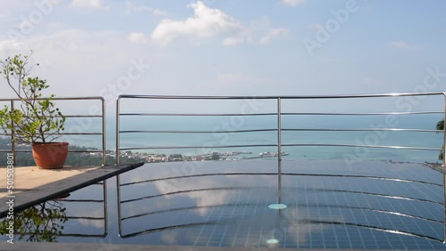 Surface Water From Infinity Swimming Pool and sea view photo