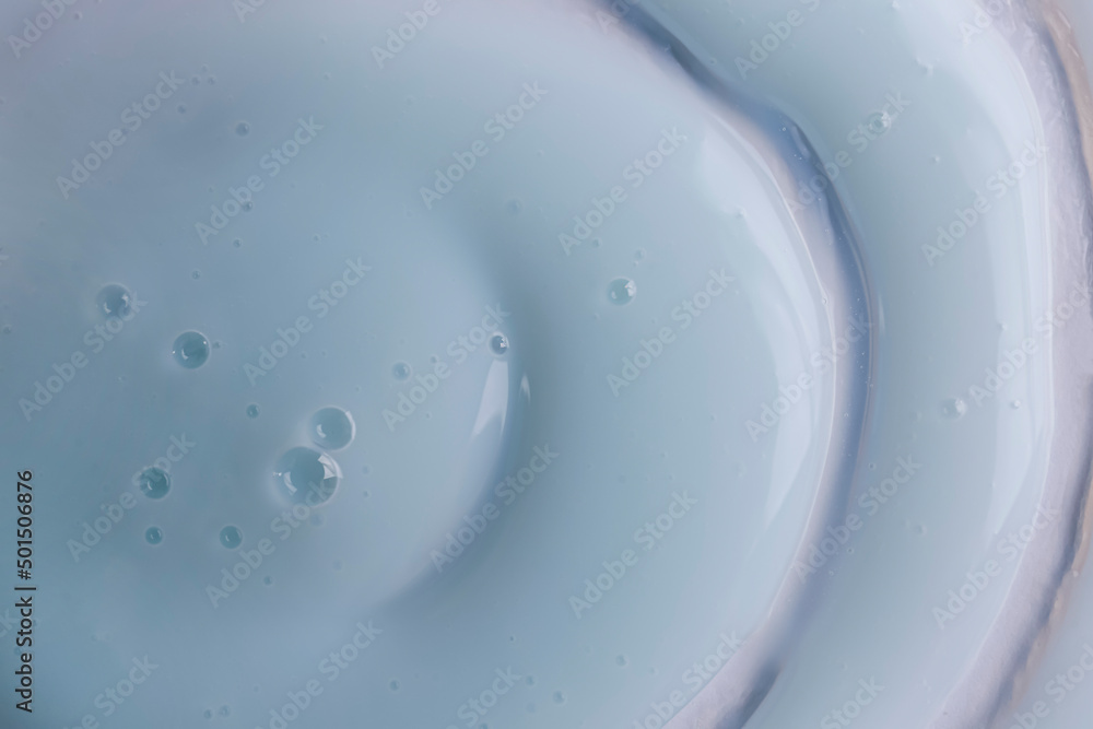 Texture of white shower gel as background, top view Texture of white shower gel as background, top view