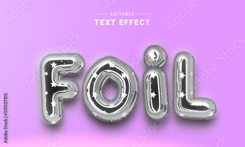 Editable Text Effect Mockup. Vector Graphic Style