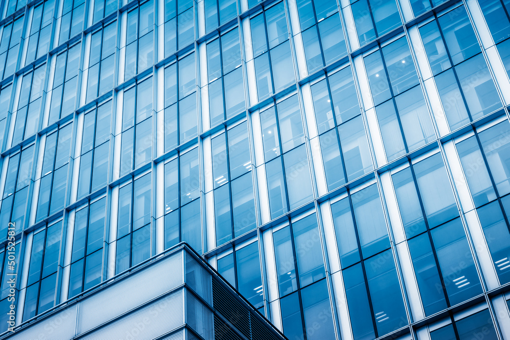detail shot of modern business buildings in city detail shot of modern business buildings in city