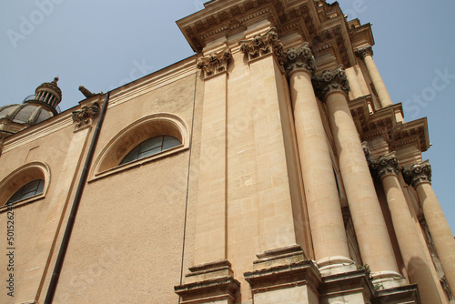 cathedral (st george duomo) in ragusa in sicily (italy) 
