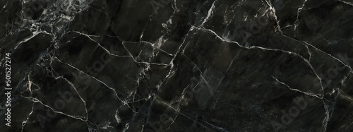 Black marble stone texture, dark background