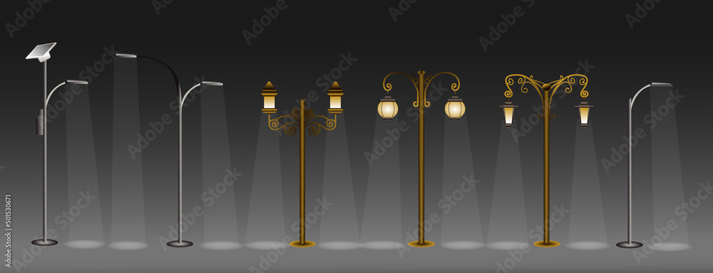 Types of street lamps deals