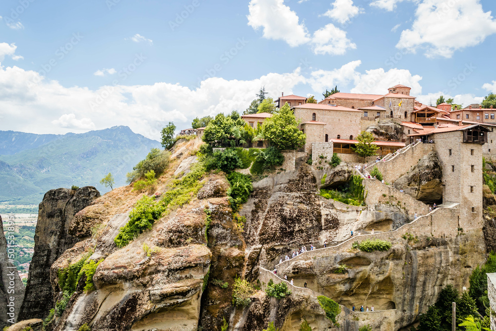 Fototapeta premium Orthodox Monastery of the Great Meteor, Greece.