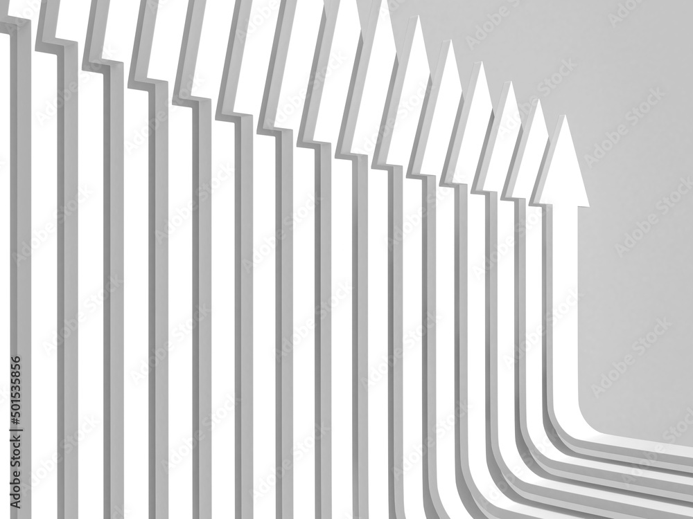 Fototapeta premium 3g graph arrows moving background