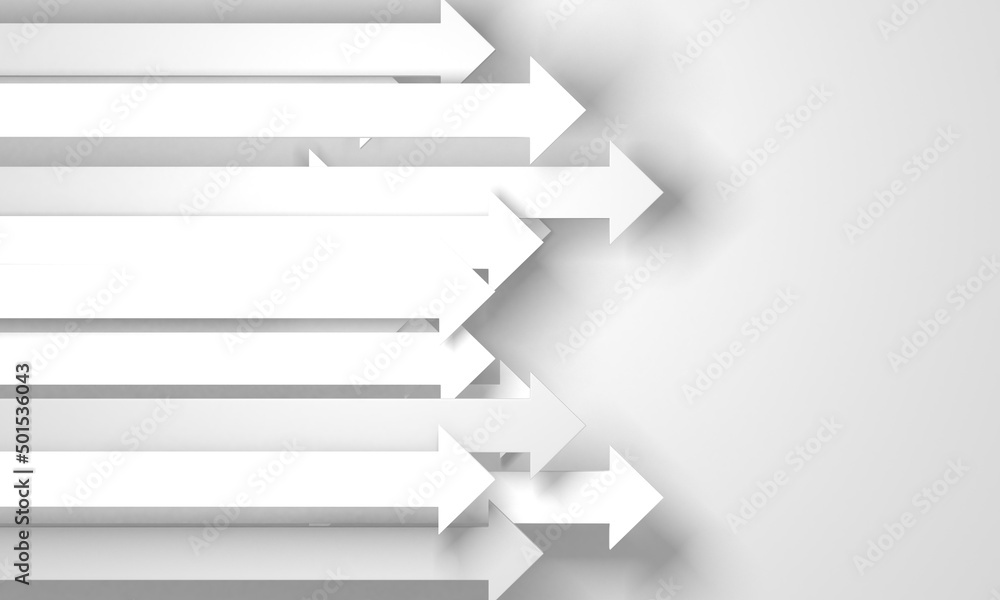 Arrows business concept. Minimalistic design Arrows business concept. Minimalistic design