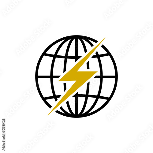 Global Shock Lightning bolt icon