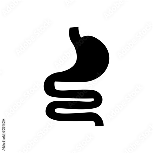 gastrointestinal tract icon vector illustration symbol