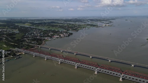 Wallpaper Mural view of the river & Bridge Torontodigital.ca