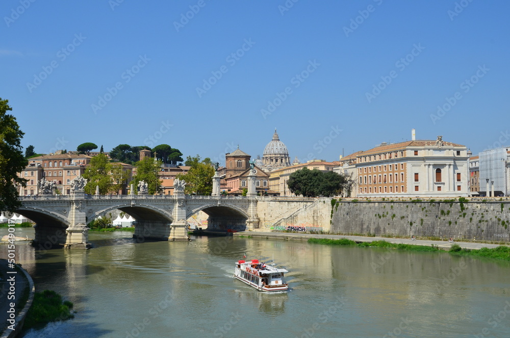 Fototapeta premium bridge over the river