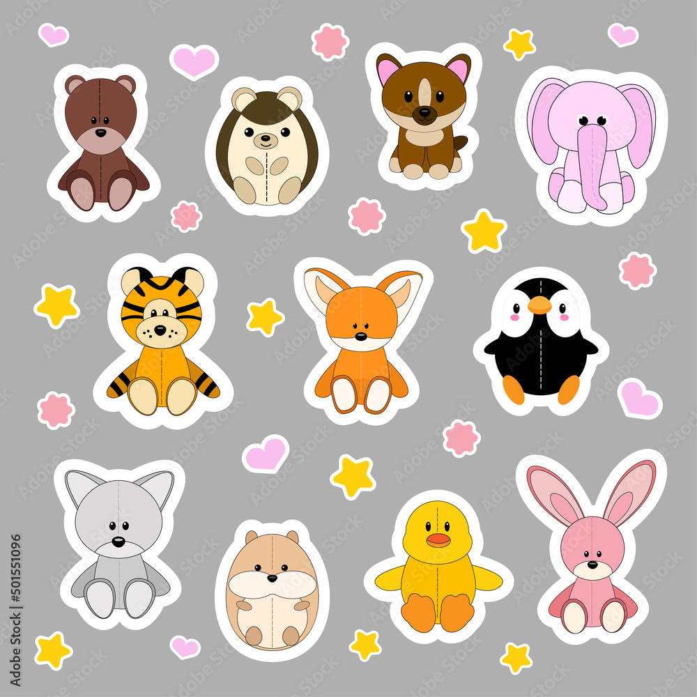 Toys illustration for kids Toys illustration for kids