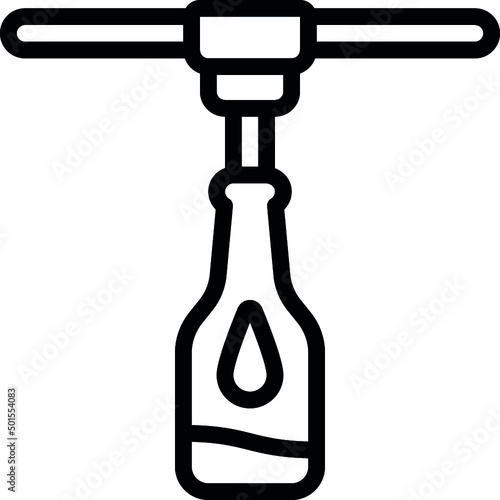 Filling Bottle Machine Icon