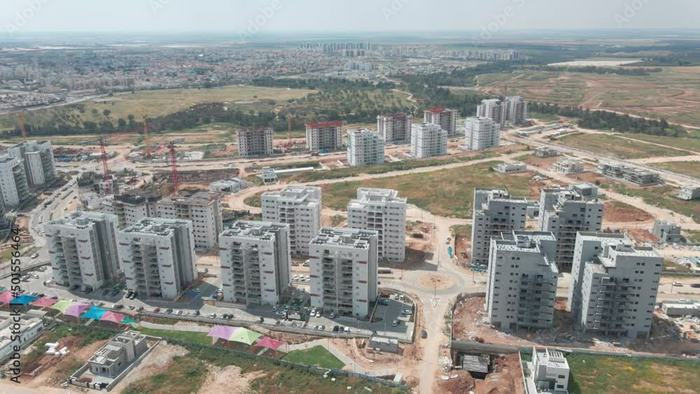 new neighborhood buildings at new southern district city netivot new neighborhood buildings at new southern district city netivot