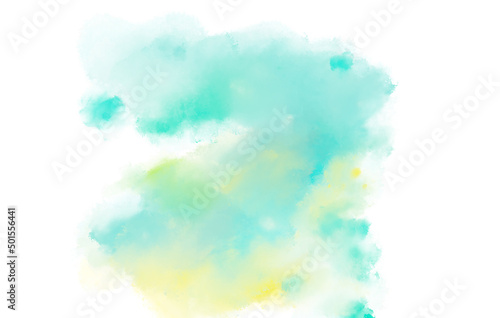 Watercolor painting colorful artistic illustration background