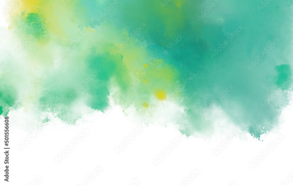 Watercolor painting colorful artistic illustration background