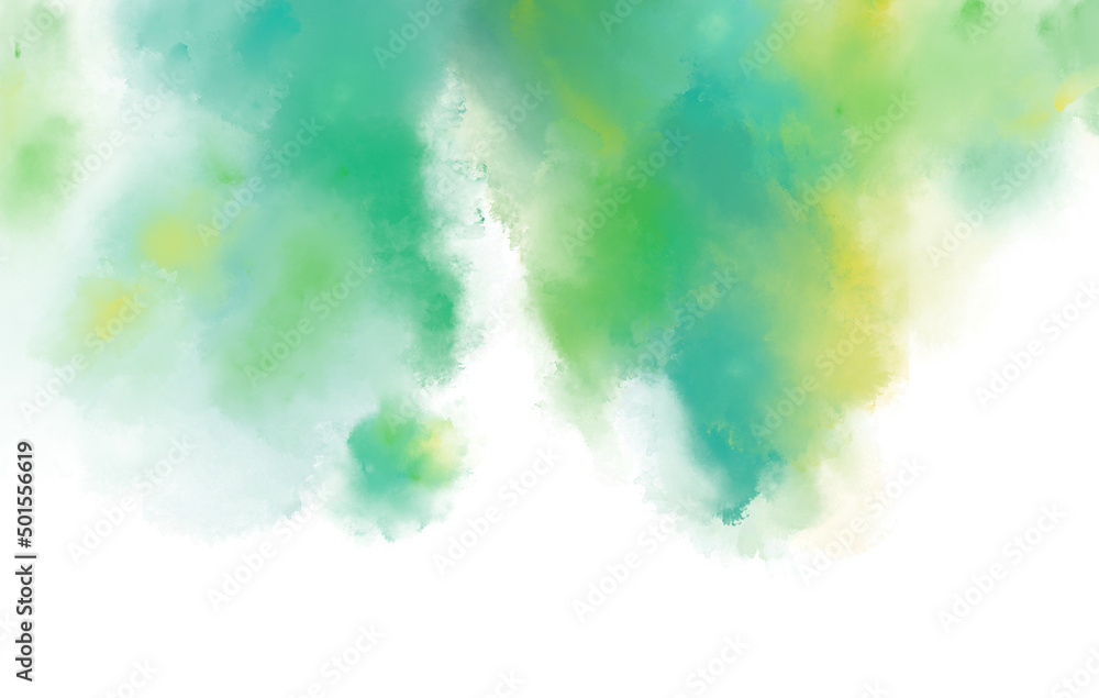 Obraz premium Watercolor painting colorful artistic illustration background