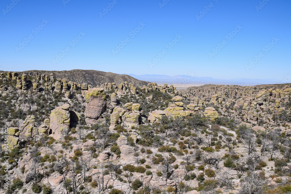 View of Chiricahua National Monument, Arizona, United States of America