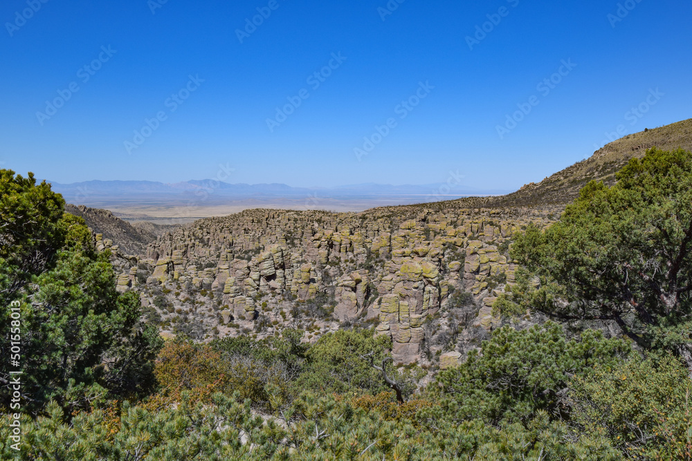View of Chiricahua National Monument, Arizona, United States of America View of Chiricahua National Monument, Arizona, United States of America