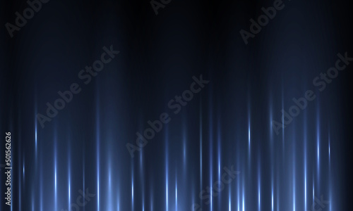 Motion speed blue vertical lines, neon light line