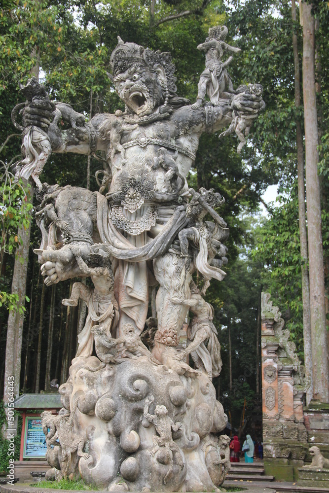 stone statue in bali