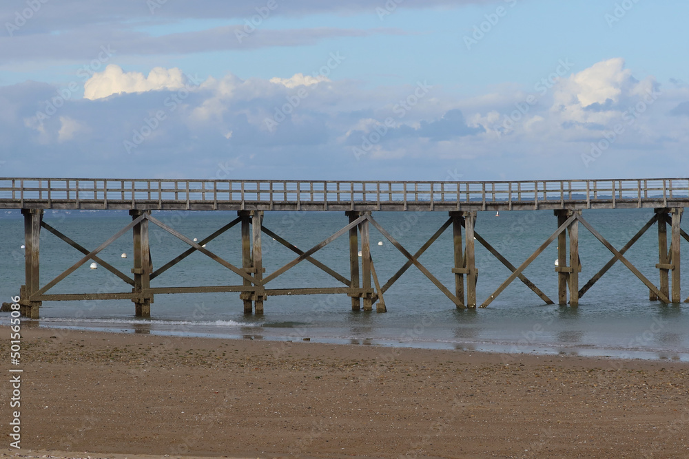 Obraz premium L'Estacade de la Plage des Dames - Île de Noirmoutier