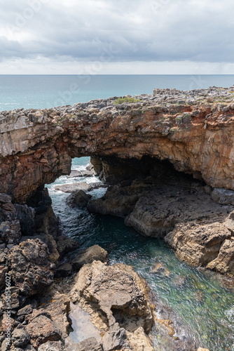 View over Boca do inferno in Cascais, Portugal