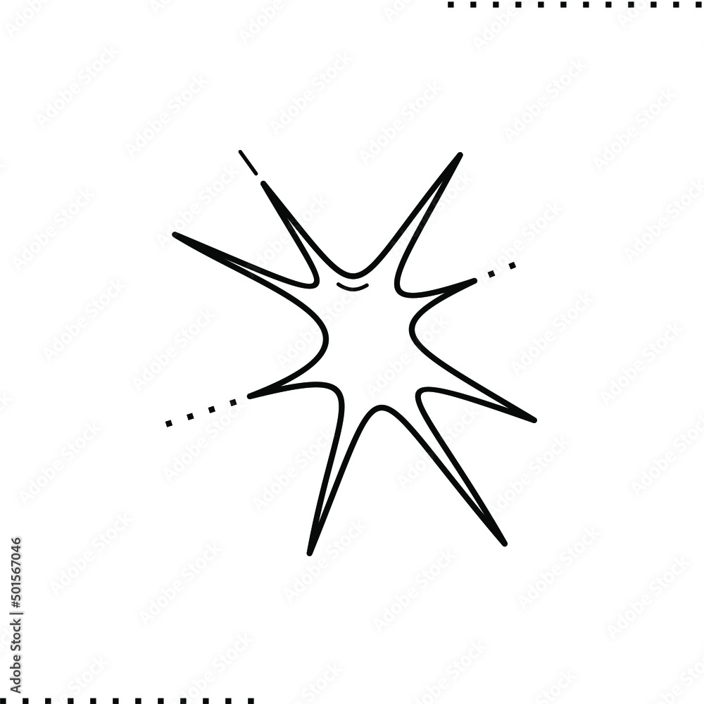 Strange Shape, distortion, variety of kinks for social media design, vector isolated on white Strange Shape, distortion, variety of kinks for social media design, vector isolated on white